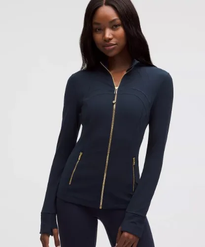 Define Jacket *Nulu - navy and gold - 0