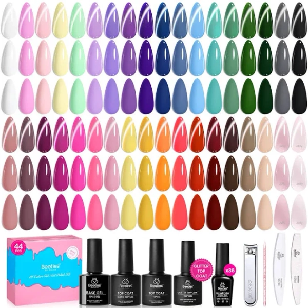 Beetles Deal Box Harmony Palette 36 Colors Gel Nail Polish Set