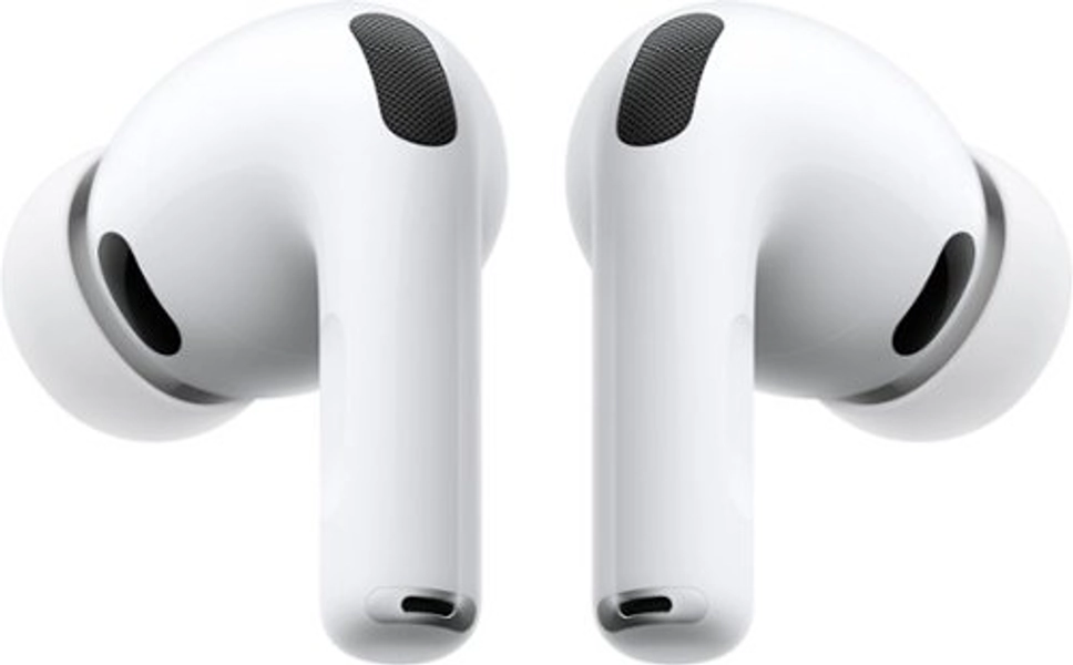 Apple - AirPods Pro 3, Wireless Active Noise Cancelling Earbuds with Heart Rate Sensing Feature - White