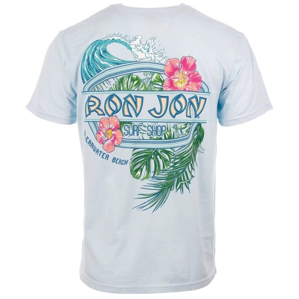 Ron Jon Clearwater Beach FL Floral Surf Tee – Surf Apparel & Accessories | Ron Jon Surf Shop