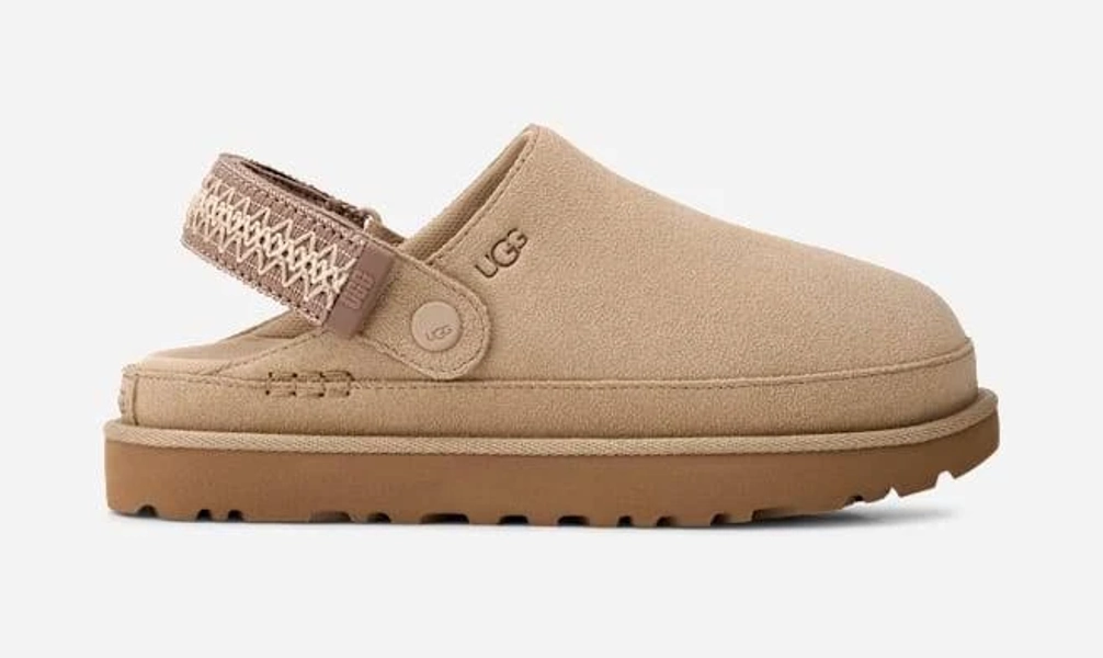 UGG Women's Goldenstar Suede Clog Shoes