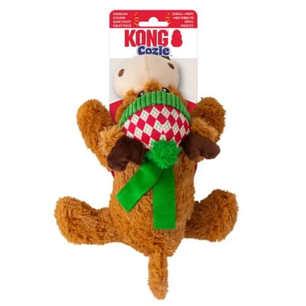 KONG Holiday Cozie Reindeer, Medium Sized