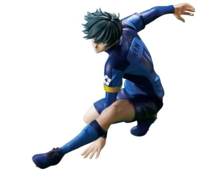 Noowye Seishiro Nagi Figurines d'action Anime Rin Itoshi Statue Football Figure Dessin animé Personnage Modèle PVC Anime Deco Bureau Ornements 13 cm