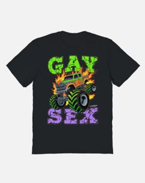 Gay Sex Monster Truck T Shirt - Teen Hearts - Spencer's