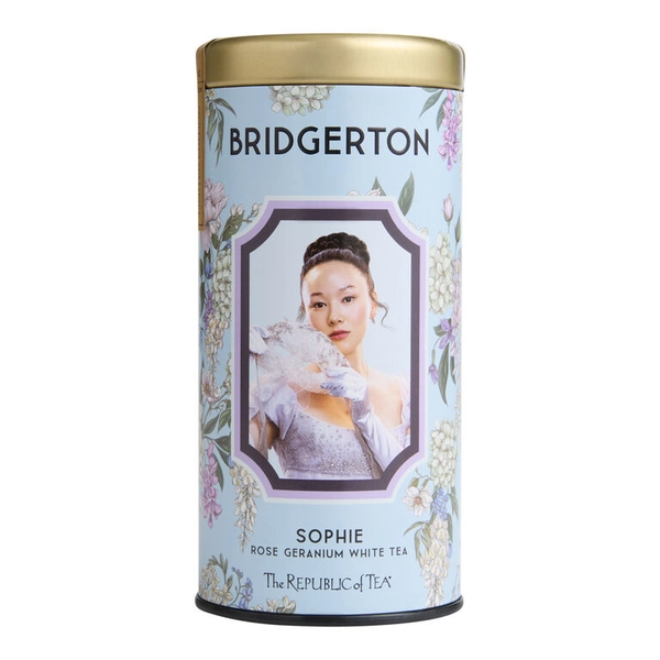 The Republic of Tea Bridgerton Sophie Rose Geranium Tea 36 Count