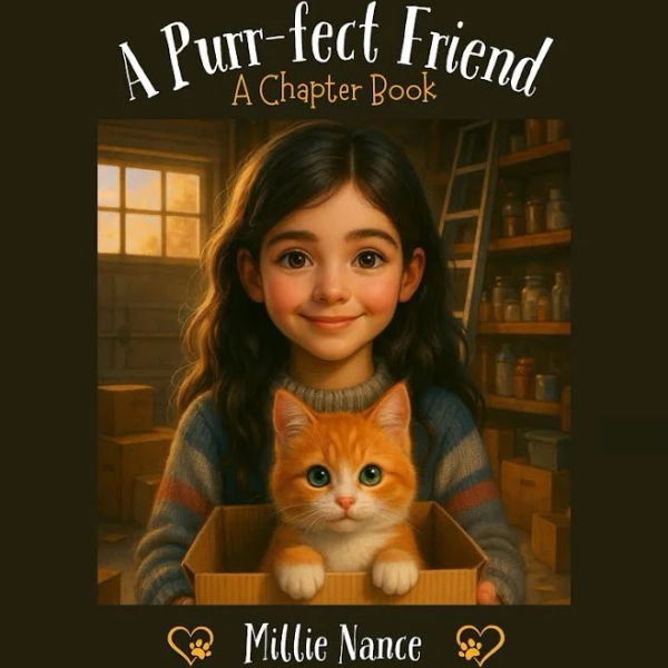 A Purr-fect Friend: A Chapter Book; Audiobook (Digital); Author - Millie Nance