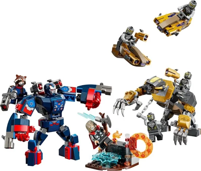 LEGO Marvel Avengers Endgame Thor vs Chitauri 76322