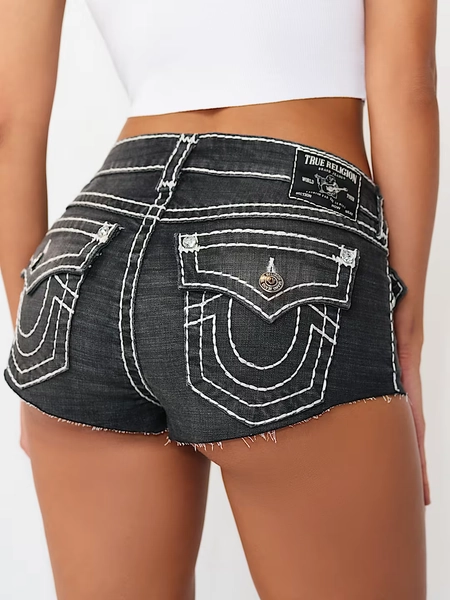 SPICY MID RISE SUPER T FLAP SHORT