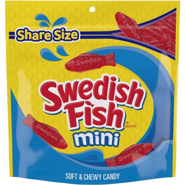 Swedish Fish Mini Soft & Chewy Candy - 12oz