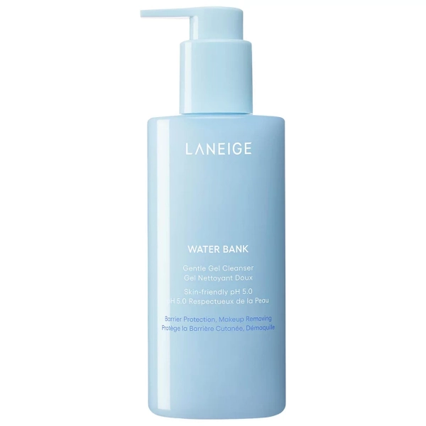 LANEIGE Water Bank Gentle Gel Cleanser with Hyaluronic Acid