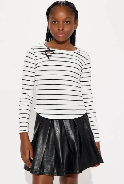 Fashion Nova Kids' Mini Wish Came True Long Sleeve Top