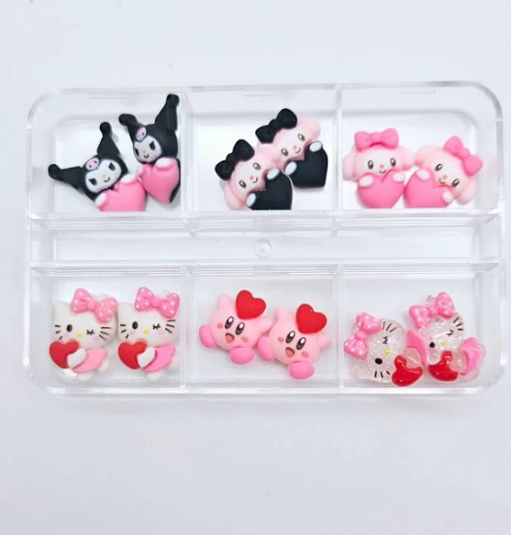 Kawaii Nail Charms (12pcs)