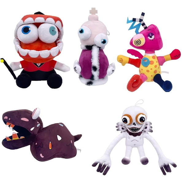 ！Hot The Amazing Digital Plush Toys Amazing Circus Clown Rabbit Plush Dolls Periphery Stuffed Toys Kids Adults Gift - AliExpress 26