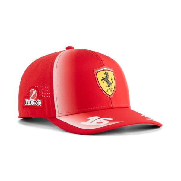 Scuderia Ferrari 2026 Team Charles Leclerc Cap – Rot