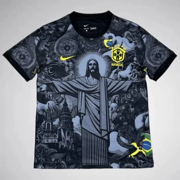 Brazil "jesus" Special Edition Soccer/football Jersey