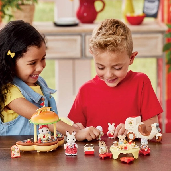 Buy Sylvanian Families Hamburger Stand | Playsets and figures | Argos