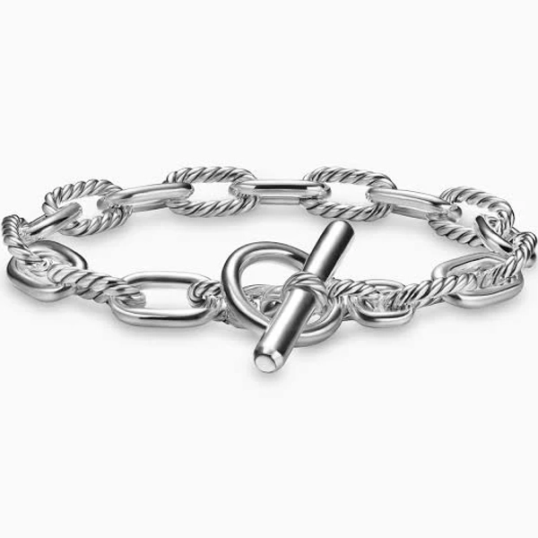 David Yurman Women's DY Madison Toggle Chain Bracelet in Sterling