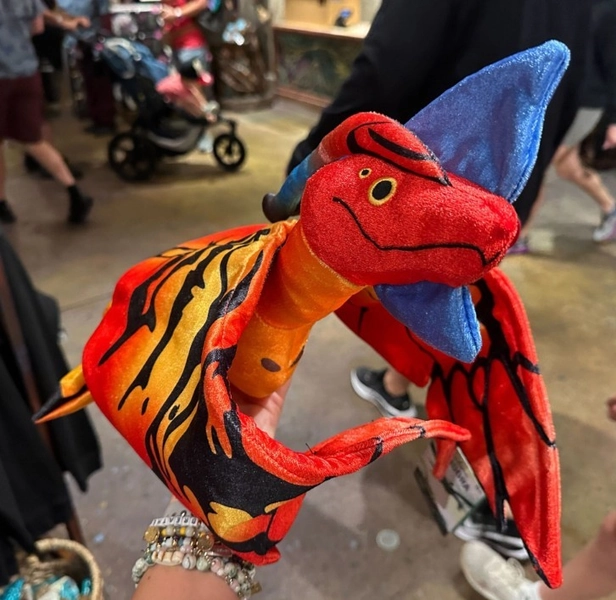 NWT🌟Disney Parks Pandora Avatar Fire And Ash Toruk Plush Banshee Animal  Plush 
