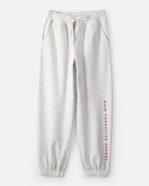Oshkosh B'gosh Girls Main Character Energy French Terry Joggers