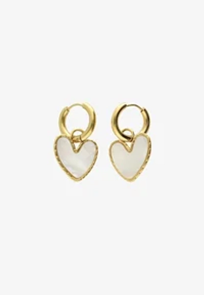 WITH HEART - Ohrringe - gold coloured