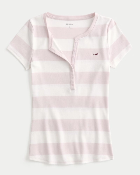 Short-Sleeve Icon Henley