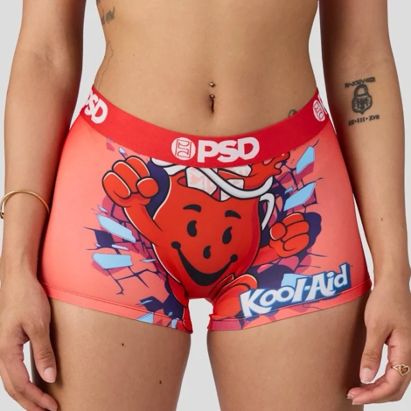 PSD Women's Kool-Aid Man Boy Shorts Underwear