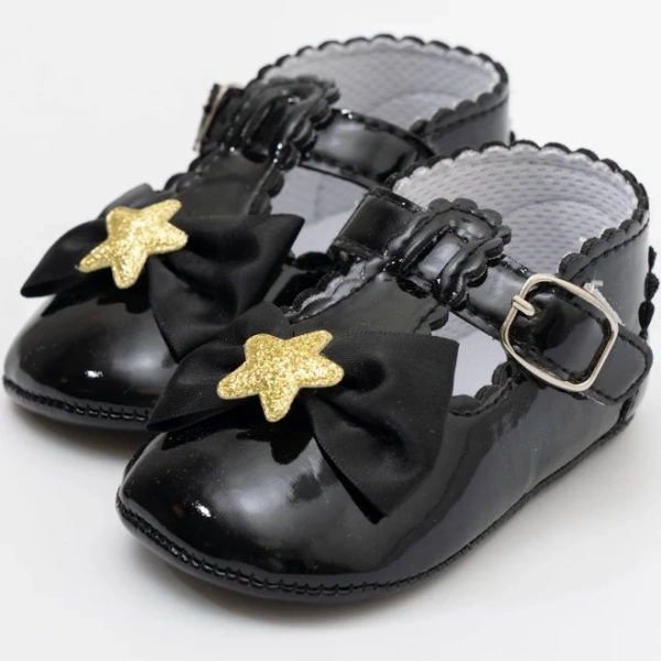 Marie Nicole Infant Girl Bright Star Mary Jane Shoes