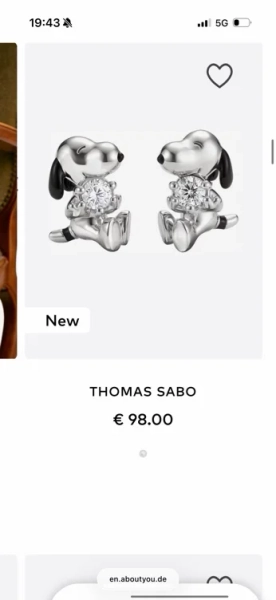 Thomas Sabo Earrings in Silver | ABOUT YOU