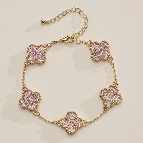             AVI Jewels Como bracelet pink/gold | Smykker på nett – Damesmykker i gull og sølv | Jewelbox.no
    