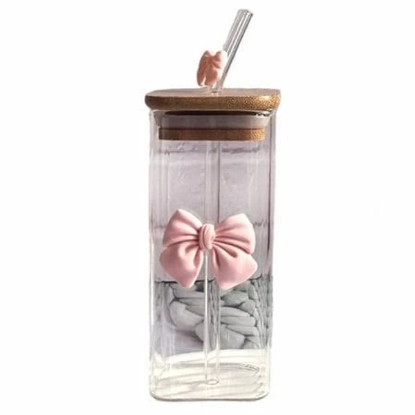 Coquette Bow Aesthetic Cup
