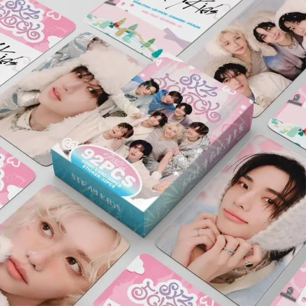 92PCS STRAYKIDS Small Card Fan Meeting, Surrounding Stars, Collected Photos, Cards, LOMO Cards