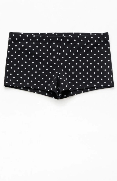 Black Polka Dot Boxer Shorts