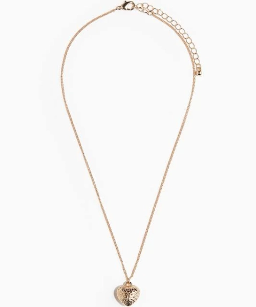 H&M Ladies Heart-Pendant Necklace