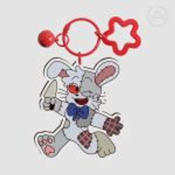 VANNY FNAF Clear Acrylic Keychains by Ribena 59p  - ACGGOODS