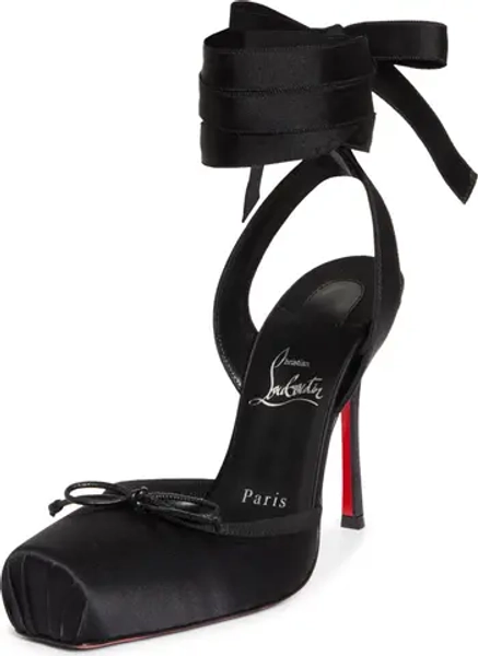 Cassia Lace-Up Slingback Pump