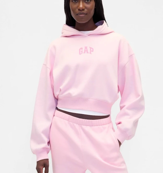 Gap Women's Vintagesoft Crop Hoodie