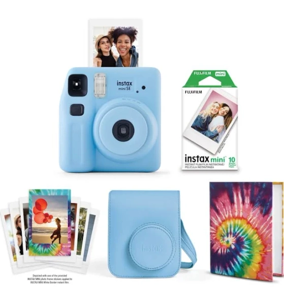 Fujifilm Instax Mini SE Instant Camera Bundle