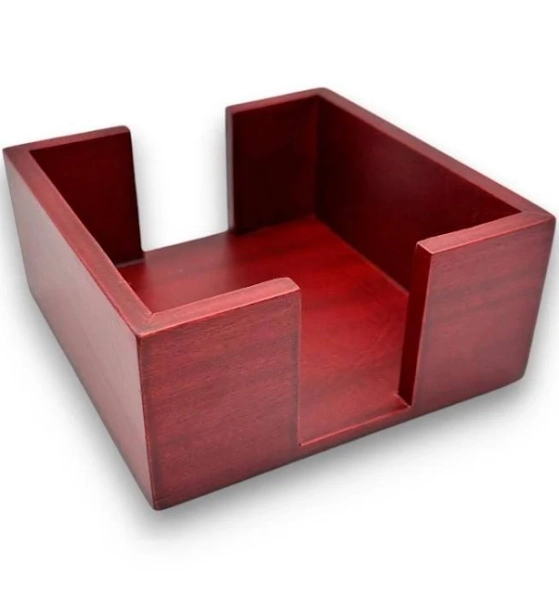 Wood Coaster Holder. Cherry Wooden Square Coaster Holder. Holds up to 6 coasters. Round or Square 4" to 4.25". Stone, Sublimation Coasters.