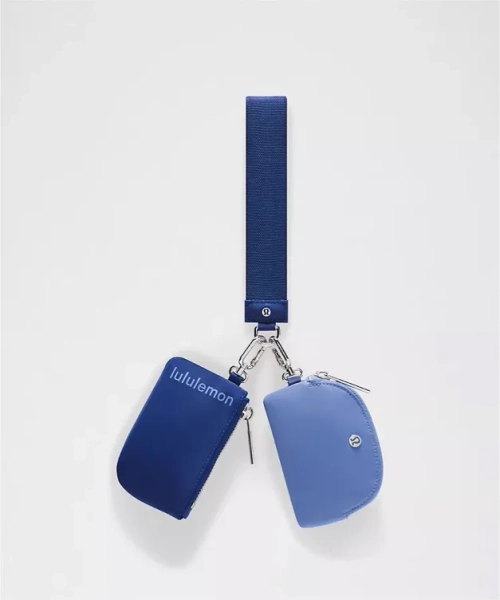 Dual Pouch Wristlet - ONE SIZE