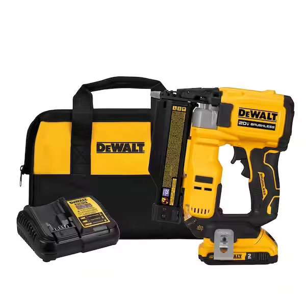 DEWALT ATOMIC 20V MAX Lithium Ion Cordless 23 Gauge Pin Nailer Kit with 2.0Ah Battery and Charger DCN623D1