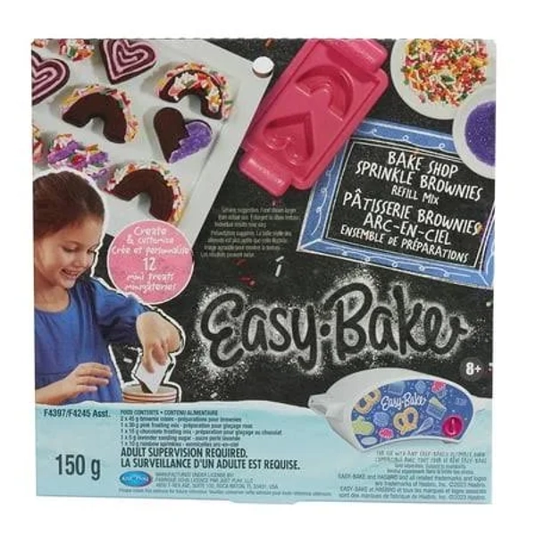 Easy-Bake Ultimate Oven Toy Bake Shop Sprinkle Brownies Refill Mix