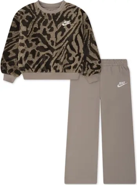 Kids' Wild Warmth Sweatshirt & Wide Leg Pants Set