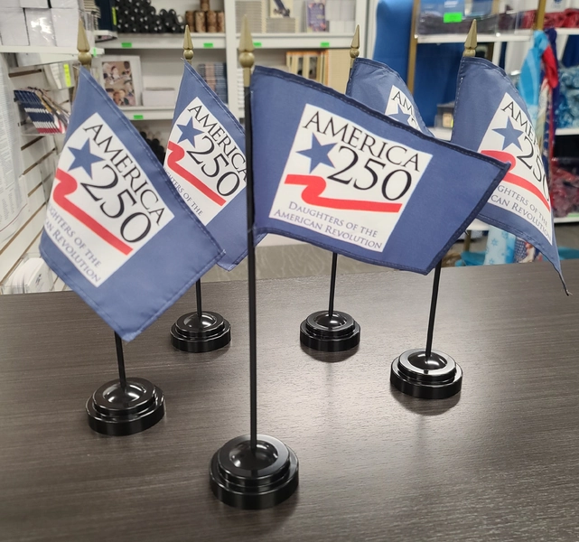 Daughters of the American Revolution | America 250! 4X6in Flag