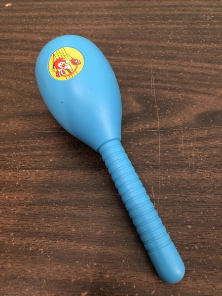vintage ronald McDonald’s rattle baby music avril italy europe toy Rare 1980s