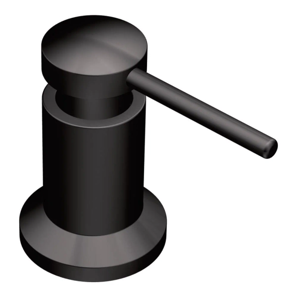 Moen Soap Dispenser Black 18-oz Capacity Deck-mount Soap and Lotion Dispenser one_size | 3942BL