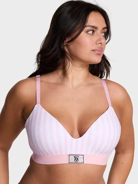 Shine Patch Lightly Lined Wireless Bra