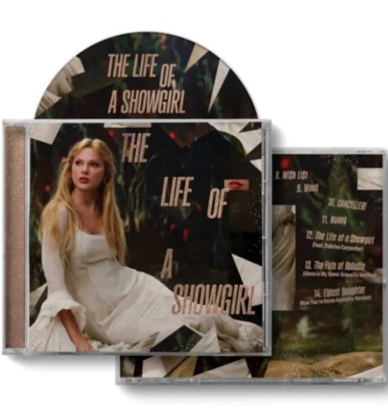 Taylor Swift - The Life of A Showgirl - CD Alone in My Tower Acoustic Version