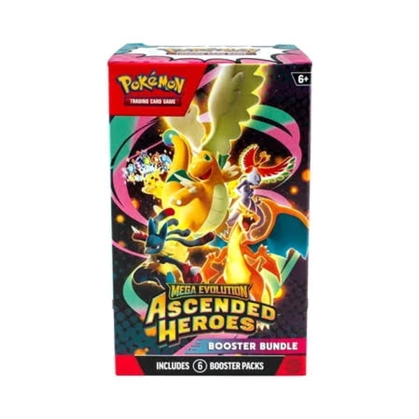 Pokemon Mega Evolution Ascended Heroes Booster Bundle