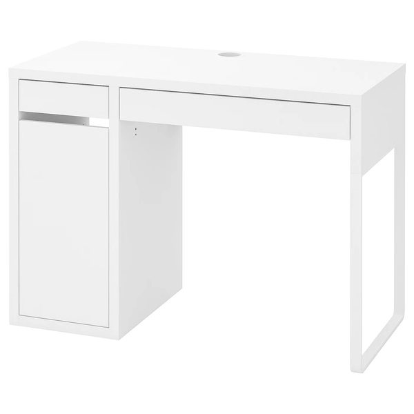 MICKE Desk - white 105x50 cm