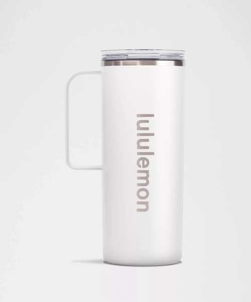 Insulated Mug 20oz - White - ONE SIZE